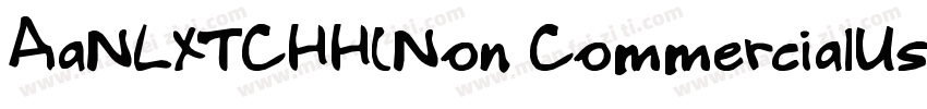 AaNLXTCHH(Non CommercialUse)字体转换